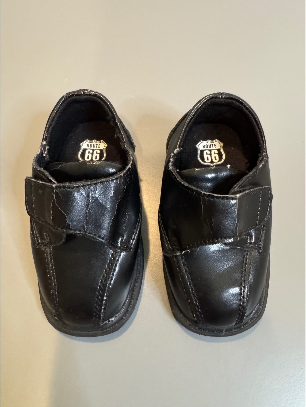 Route 66 Baby Boys' Black Dress Shoes Size 3